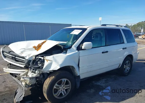 2005 Honda Pilot Ex-L z USA, uszkodzony, nr VIN 2HKYF18535H506827
